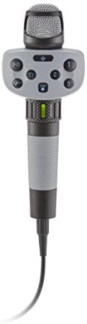 Машина за пеење SMM230 хип жичен микрофон со 9,98 стапки. Ефекти на кабел и глас