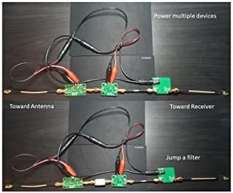 Екстрактор на напон на пристрасност: пристрасност допрете SDR напојување од коакс