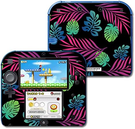 MOINYSKINS кожата компатибилна со Nintendo 2DS - Neon Tropics | Заштитна, издржлива и уникатна обвивка за винил декларална обвивка