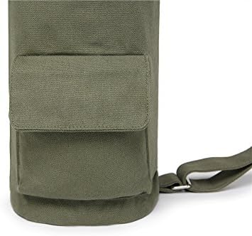 Фремозна торба за јога, мат, торба за носач на јога мат со целосна зип - џеб за двојно складирање, лесен пристап за пристап, прилагодлива лента и рачка на рамото, одго?