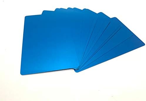 Малезиски производи метални визит -картички празнини со ласерски гравура алуминиумски листови на големо 0,01 инчи
