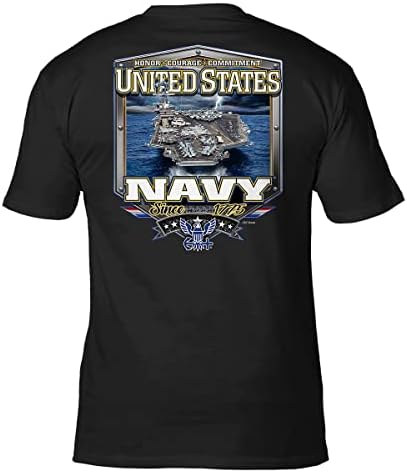 7.62 Дизајн на американската морнарица морска моќност црно