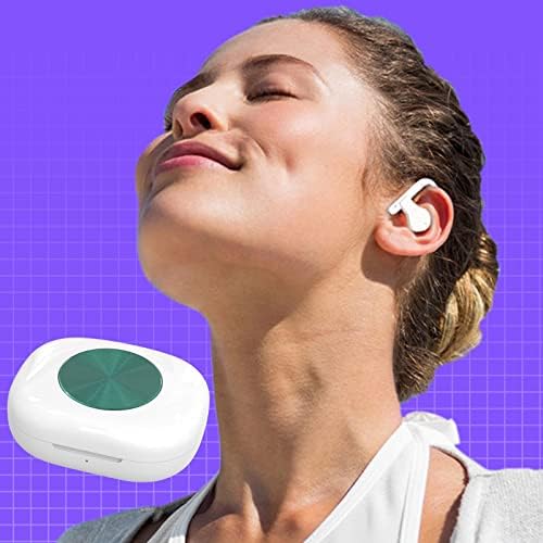 Слушалки за Уши Qonioi Bluetooth, Bluetooth Со Рогови На Уво 5.3 Спортски Водоотпорни Слушалки, Намалување На Бучавата, Зборлив, Сала-Прекинувач