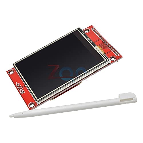 240x320 240x320 2.4 SPI TFT LCD MODULE MODULE SERIAL PORT со PBC ILI9341 3.3V SPI Serial White 2,4 инчен LED дисплеј