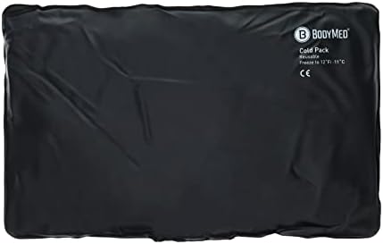 Тешка тешка црна црна уретан ладни пакувања - еднократно флексибилно ледено пакување за повреди - ладни пакувања за болки во
