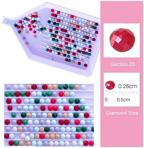 Комплети за сликање на дијаманти на УКБОКЕН ， додатоци за сликање со дијаманти деца за возрасни, боја на еднорог по броеви за возрасни