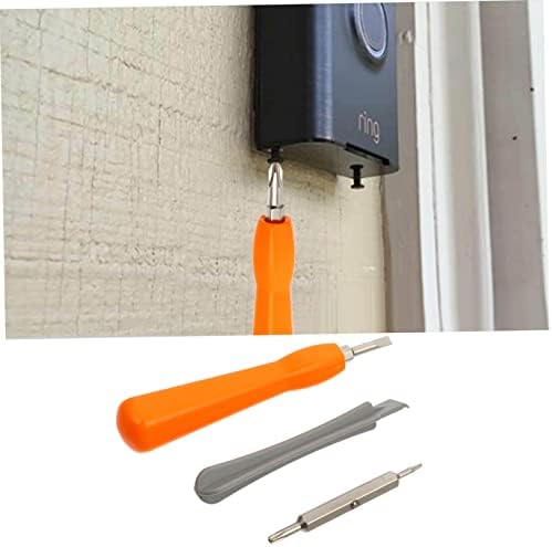 Doitool шрафцигер прстен на вратата на вратата на вратата на вратата на батеријата за менување на батеријата за замена за замена
