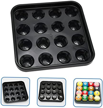 Clispeed 2 парчиња додаток за билијард за топчести топки за складирање мм носење фиока снокер додатоци табела базен случај пластика