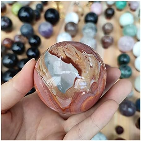 Еш Кристал кристална топка природен океански камења кварц сфера орбита скапоцен камен камен 1 парчиња кристал