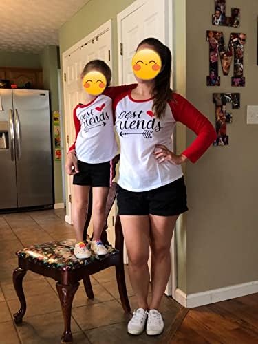 Мама и јас што одговараме на облеки за семејно писмо, печатење со долги ракави маица облека мајка ќерка блуза врвови