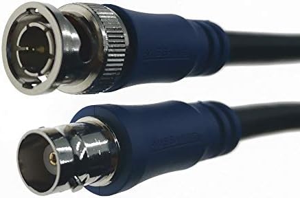 BNC кабел 50feet BNC MALE до женски продолжен конектор за конектор 75 OHM HD видео кабел CCTV систем на систем за набудување на видео