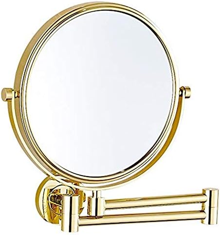 Огледала за шминка за шминка со ларро wallидови зголемувачки се прошируваат цврсти прилагодливи козметичко огледало за бања суета огледала