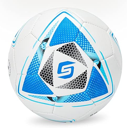 Saretas Soccer топка Официјална големина 5 на отворено фудбалски топки, фудбалски тренинг топка официјални натпревари фудбалски топки