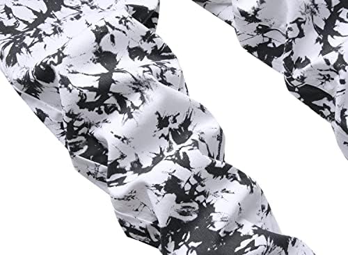 Ripium машки слаби фармерки модни печатени тенок фит фармерки удобност флексибилни половини обични панталони