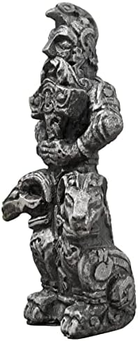 Дизајн на сушење Тор фигурина - норвешки бог на гром камен завршен