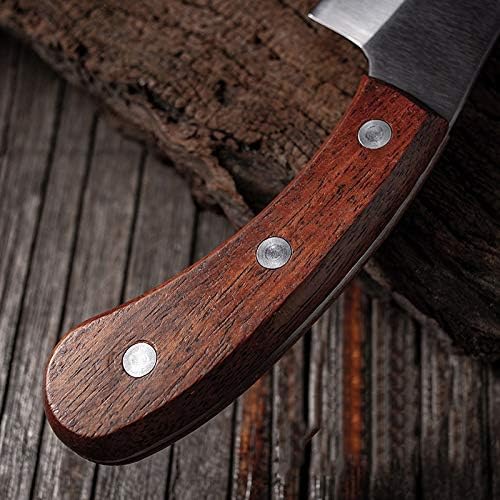 Криверс Клејвер нож, плетенка од месо, нож за боење од не'рѓосувачки челик кујнски ножеви ножеви за риболов месо, секач за готвење