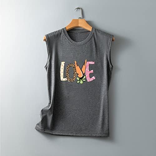Loveубовни кошули за жени смешни резервоари врвови симпатични графички маички цветни кошули облечени обични loveубовно писмо печатење