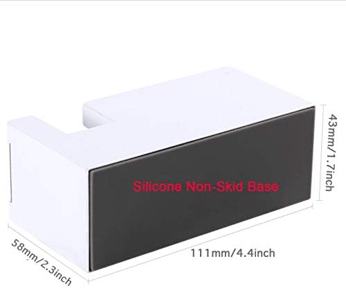 Диспензерот за десктоп лента - Силиконски не -лизгачки пондериран секач за основни ленти за канцелариски, училишни и домашни материјали