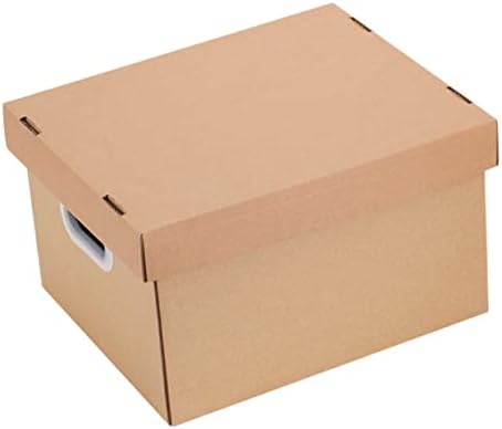 TOFFICU BOX FILE за складирање на картонска кутија за складирање на букви за складирање на кутија за складирање документи Документи