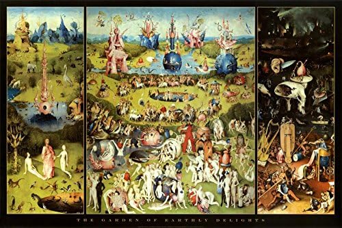 Hieronymus Bosch Garden of Earthly Delights Art Print Print Print Print By Hieronymus Bosch, 36x24