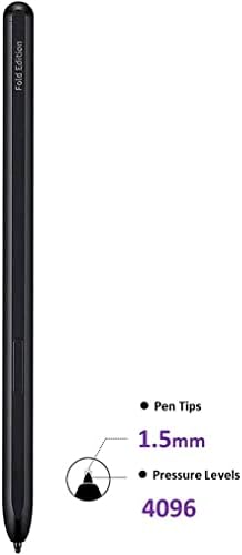 Z преклопете 4 s Пенкално издание за замена на стилот на пенкало компатибилно за Samsung Galaxy Z Fold 4 и Z Преклопете 3 Телефон Само +совети/грицки црно