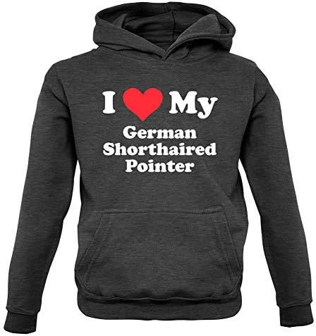 Го сакам мојот германски покажувач на Шортаир - детски/детски пуловер качулка