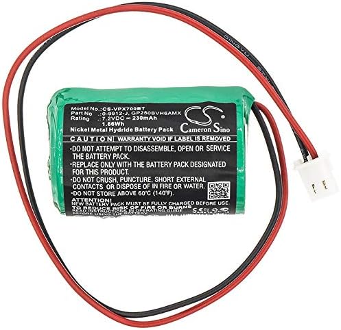 Замена на батеријата За Визоничен Powermax Bell Box PowerMax MCS-700 0-9912-J GP250BVH6AMX