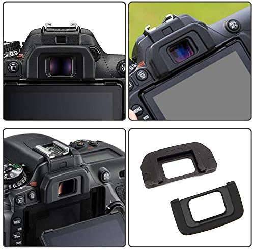 D7500 ViewFinder Eyecup Eyepiece DK28 за Nikon D7500 DX-формат DSLR и нивото на топла чевли [2+2 пакувања], Заменете го Nikon