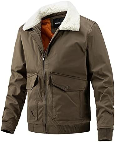 Загреана јакна за машка гроздобер јакна за машка лежерна палто со памук може да се носи од јакна со јакна со аспиратор од двете