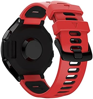 Bahdb Watch Band Silicone замена за замена за часовници за Garmin Forerunner 235 220 230 620 630 735xt нараквица на отворено спортски рачен