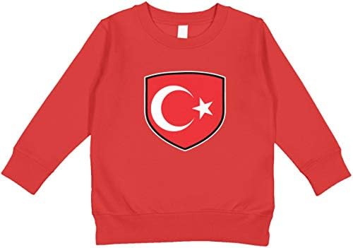 Амдеско Турција штит Турско знаме за маичка за дете