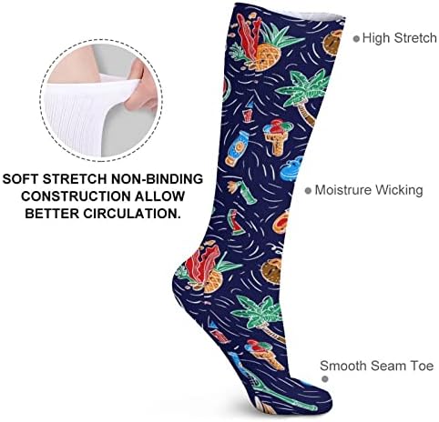 Летни предмети Спортски чорапи Топло цевки чорапи високи чорапи за жени мажи кои работат обична забава
