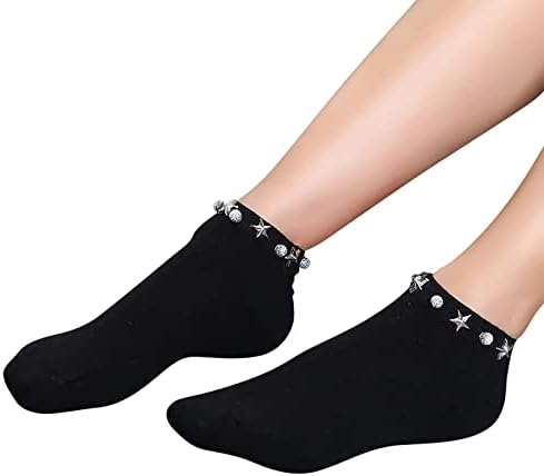 DBYLXMN чипка на глуждот чорапи за жени руфли чорапи жени глуждот женски чорапи женски тенки чорапи за компресија