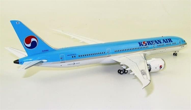 Inflate 200 Корејски воздух за Боинг 787-9 Dreamliner HL8084 со STAND Limited Edition 1/200 Diecast Aircraft Pre-изграден модел