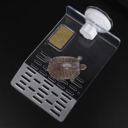 Платформа за базинг на желка, платформа за резервоарот за желка аквариум животинско про transparentивотно мијалник, живеалиште