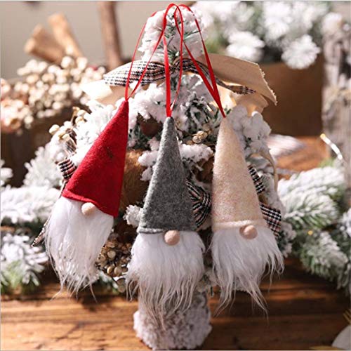 Yalice Божиќ Прекрасна гном постави украси што висат домашни кукли украси Божиќни дрвја подароци затворен декор за жени и девојчиња