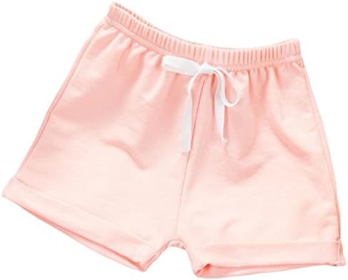 Hwafan дете бебе девојки девојки солидна боја летен спорт џогер активни панталони панталони