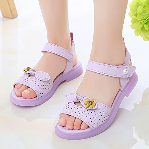 Деца чевли мода цветни дебели единствени сандали меки единствени удобни принцези сандали за новороденчиња сандали