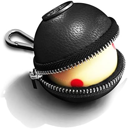Ballsak Pro - Сребрена/црна - кутија за клип -топка, торба за топка за приложување на знаци на топки, топки за базени, топки за билијард,