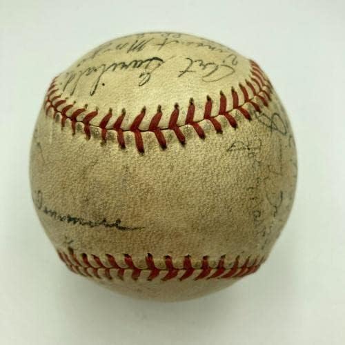Teamо Димагио пред дебитант во 1935 година во Сан Франциско заптивки, потпишан бејзбол ЈСА Коа - Автографски бејзбол