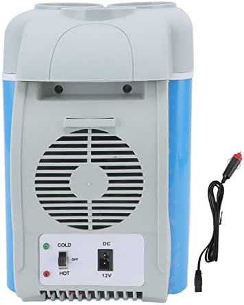 Фрижидер за автомобили Zerodis, 7,5L капацитет мини преносен термоелектричен фрижидер Електричен ладилник потопол за автомобил RV кампување