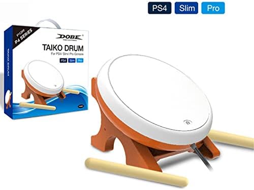 Контролорот за тапани за игри со ostent се држи јапонски традиционален инструмент за Sony PS4 Slim Pro Taiko No Tatsujin Master Video
