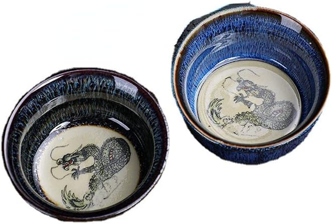 Креативен Кинески Хороскопски чаша чај чаша одговараат домаќинство керамички кунгфу чај сет чај сад печка трансформација