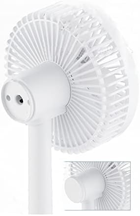 Jkyyds fan-fan Мал преносен студентски студентски студент десктоп електричен вентилатор за полнење тивка канцеларија за лето лето