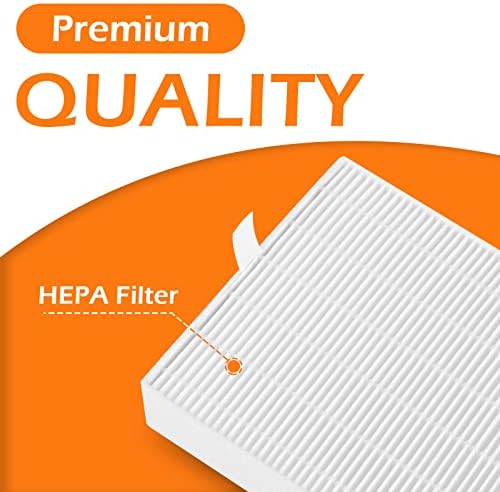 Ximoon 3 пакет HPA300 HEPA Filter R замена HRF-R3 HRF-R2 прочистувач на прочистување на воздухот Компатибилен со Honeywell HPA100 HPA200