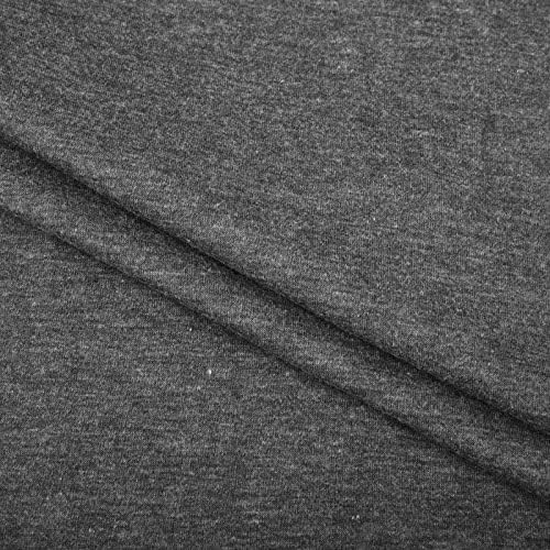 Греј јуниори екипаж Внек вратот спандекс врвови на блузи со двојки кошули со долги ракави блок -капчиња со термички плетени врвови на врвови