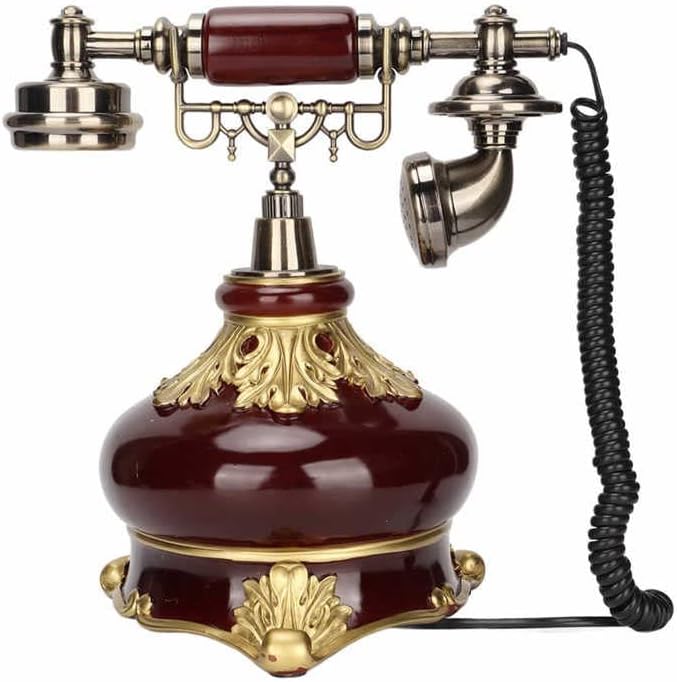Хукаи гроздобер телефонска античка телефонска функција за складирање на дневна соба за спални соби за канцеларија