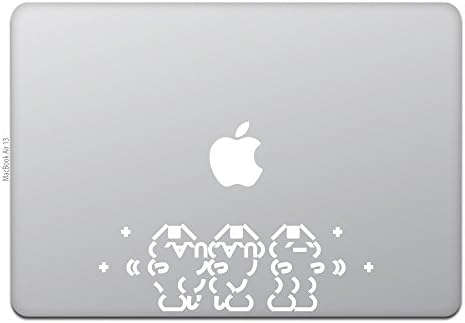 Kindубезна продавница M712-W MacBook Air/Pro 11/13 инчи налепница MacBook налепница Cat onigiri washo 2 канал бело