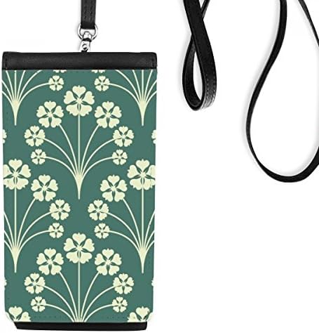 Зелена бела starвезда Декоративна телефонска чанта чанта што виси мобилна торбичка црн џеб