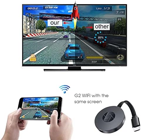 Creav Lightning to HDMI адаптер - Audio и видео од поток од iOS/Android/Tablets/Windows уреди до дисплеи овозможени со HDMI